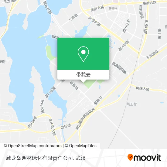 藏龙岛园林绿化有限责任公司地图