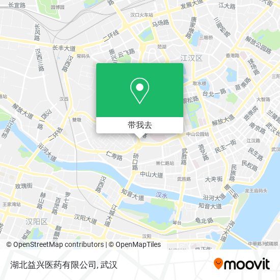 湖北益兴医药有限公司地图