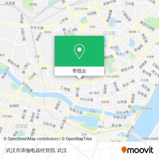 武汉市涛伽电器经营部地图
