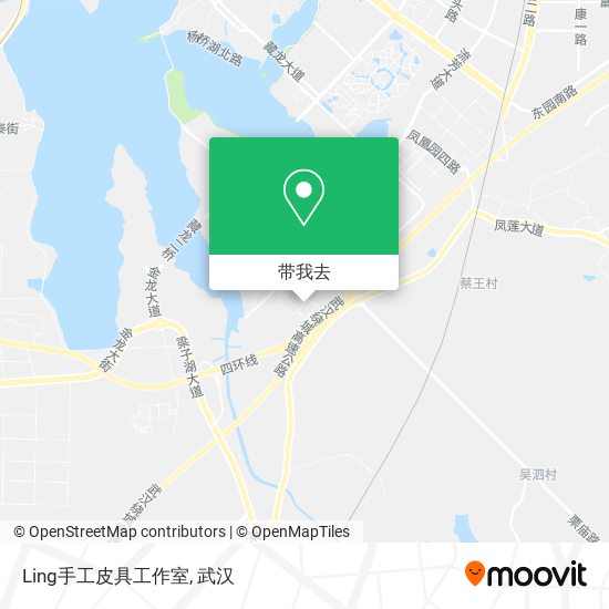 Ling手工皮具工作室地图