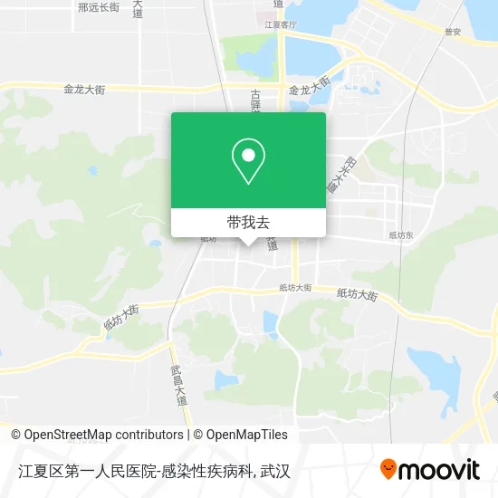 江夏区第一人民医院-感染性疾病科地图