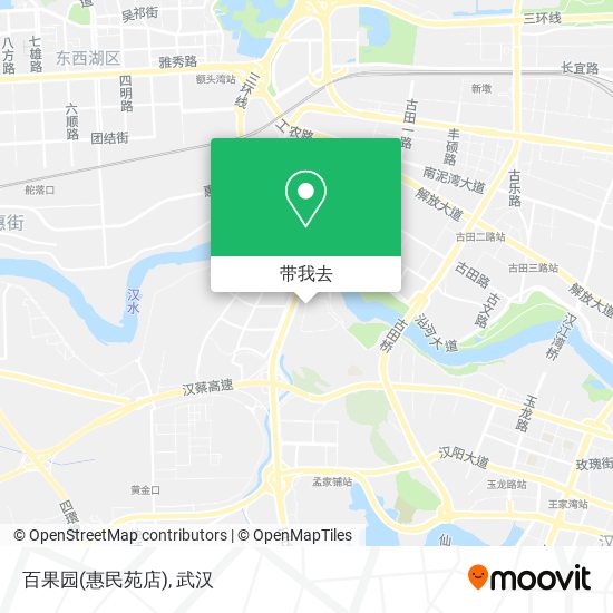百果园(惠民苑店)地图