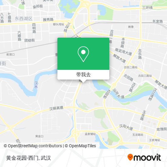 黄金花园-西门地图