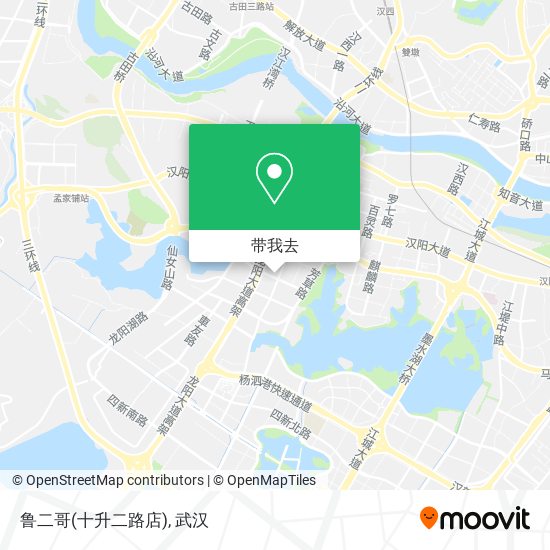 鲁二哥(十升二路店)地图