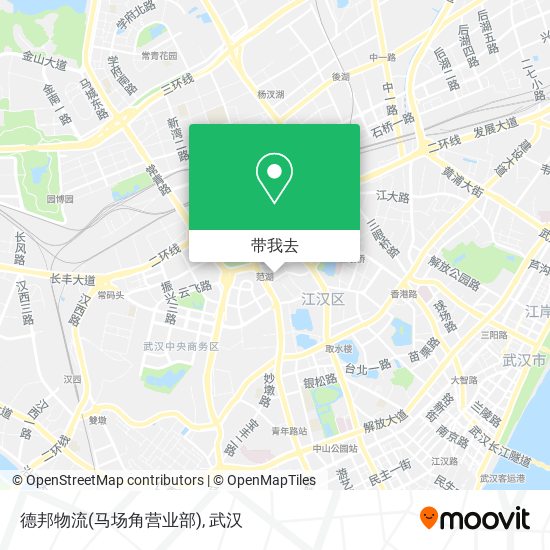 德邦物流(马场角营业部)地图
