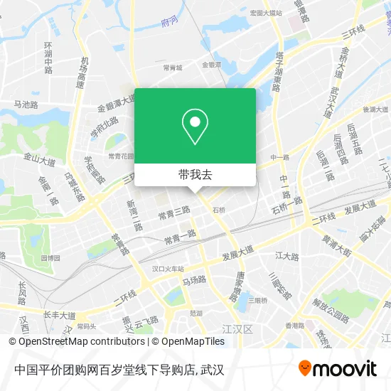 中国平价团购网百岁堂线下导购店地图
