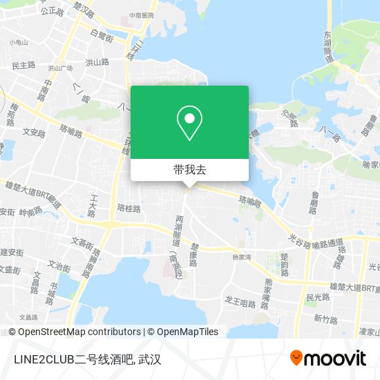 LINE2CLUB二号线酒吧地图