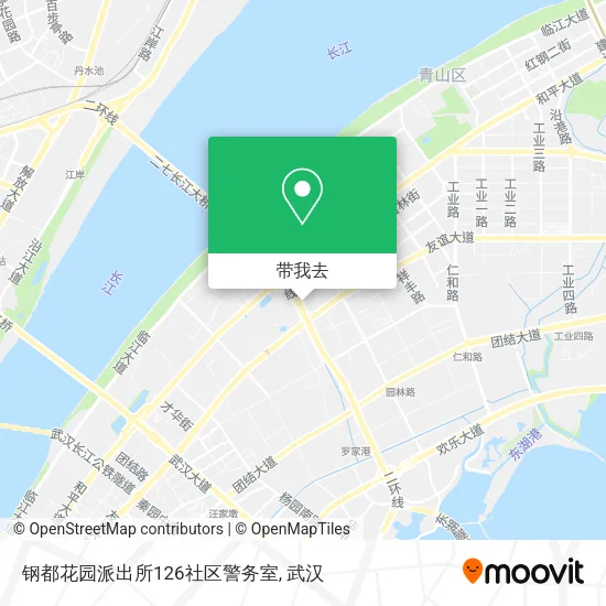 钢都花园派出所126社区警务室地图