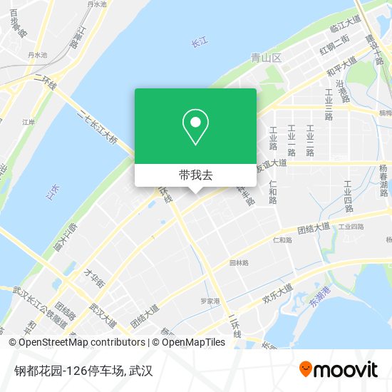 钢都花园-126停车场地图