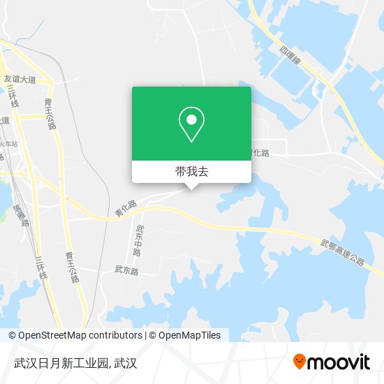 武汉日月新工业园地图