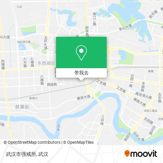 武汉市强戒所地图
