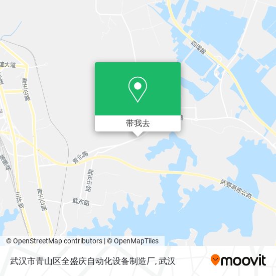 武汉市青山区全盛庆自动化设备制造厂地图