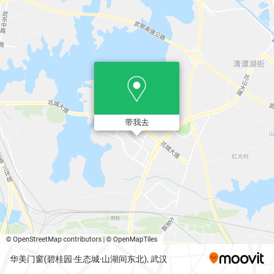 华美门窗(碧桂园·生态城·山湖间东北)地图