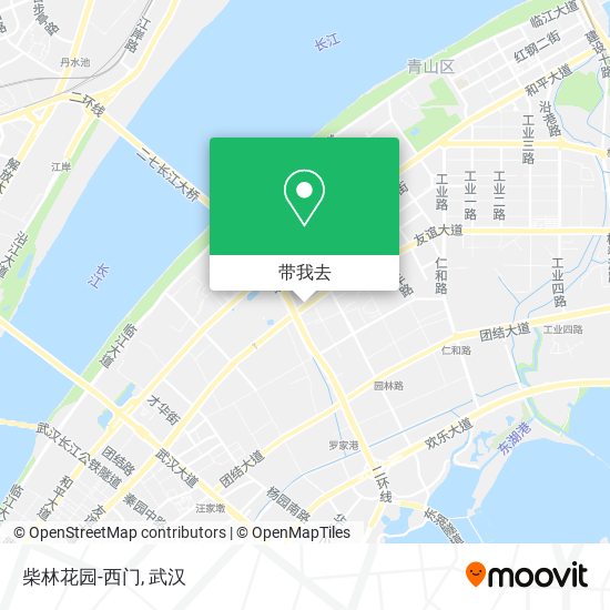 柴林花园-西门地图