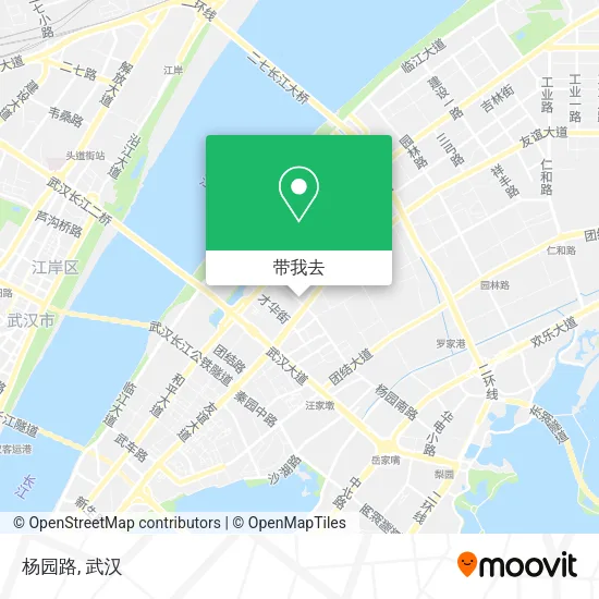 杨园路地图