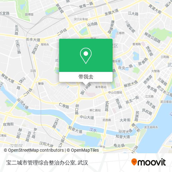 宝二城市管理综合整治办公室地图