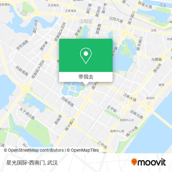星光国际-西南门地图