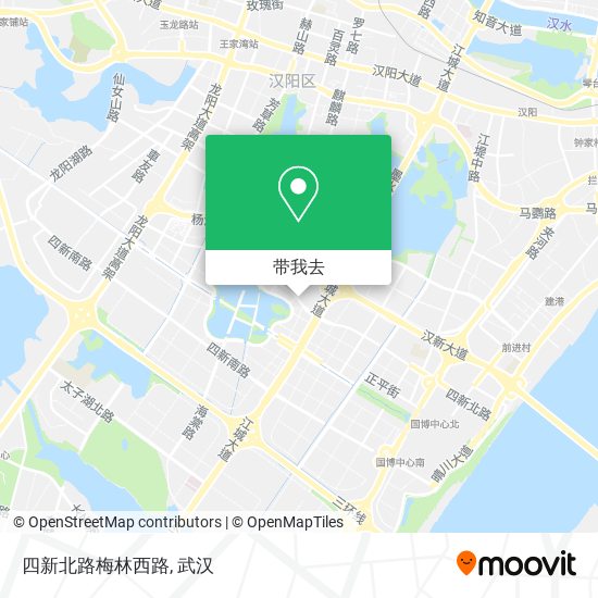 四新北路梅林西路地图