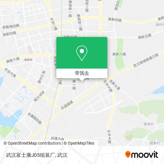 武汉富士康J05组装厂地图