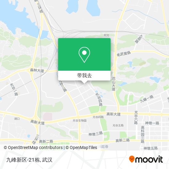 九峰新区-21栋地图