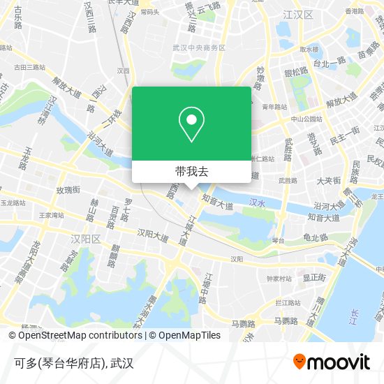 可多(琴台华府店)地图