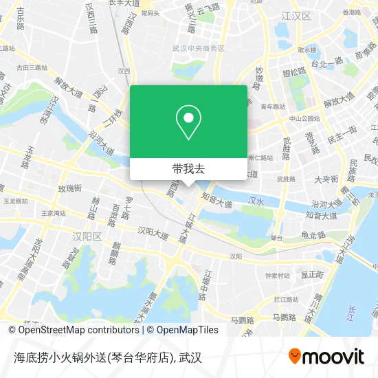 海底捞小火锅外送(琴台华府店)地图