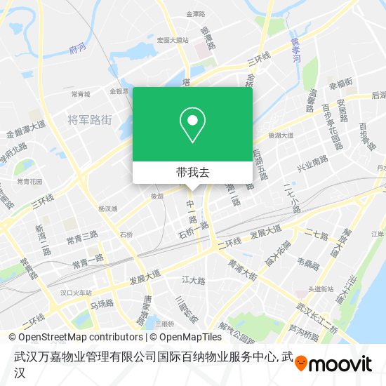 武汉万嘉物业管理有限公司国际百纳物业服务中心地图
