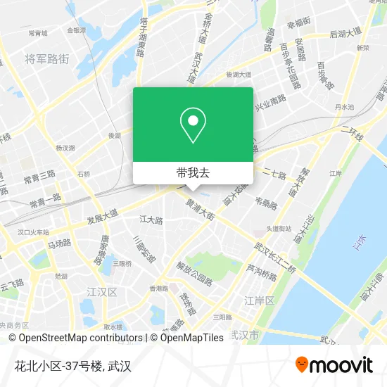 花北小区-37号楼地图