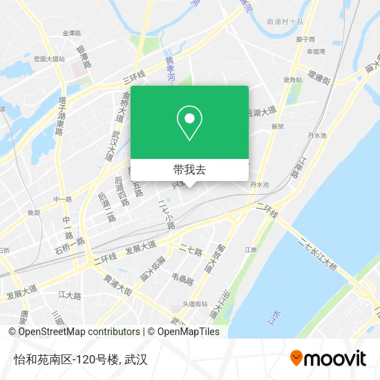 怡和苑南区-120号楼地图