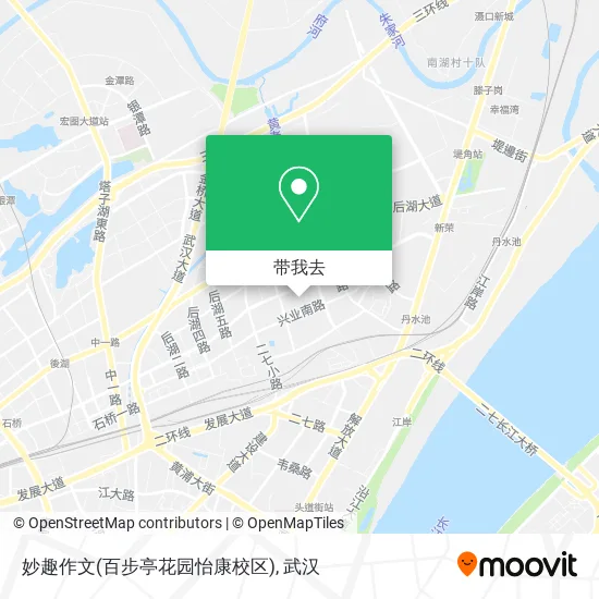 妙趣作文(百步亭花园怡康校区)地图