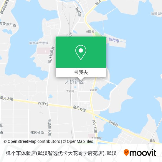 弹个车体验店(武汉智选优卡大花岭学府苑店)地图