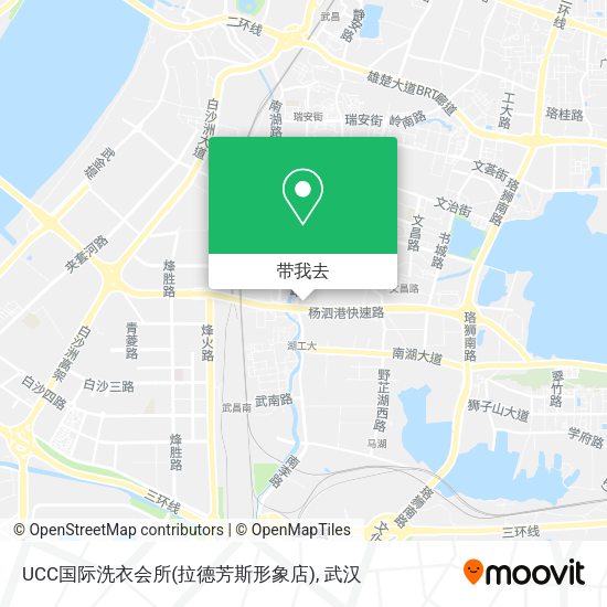 UCC国际洗衣会所(拉德芳斯形象店)地图