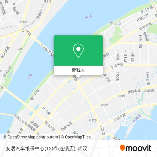 安居汽车维保中心(125街连锁店)地图