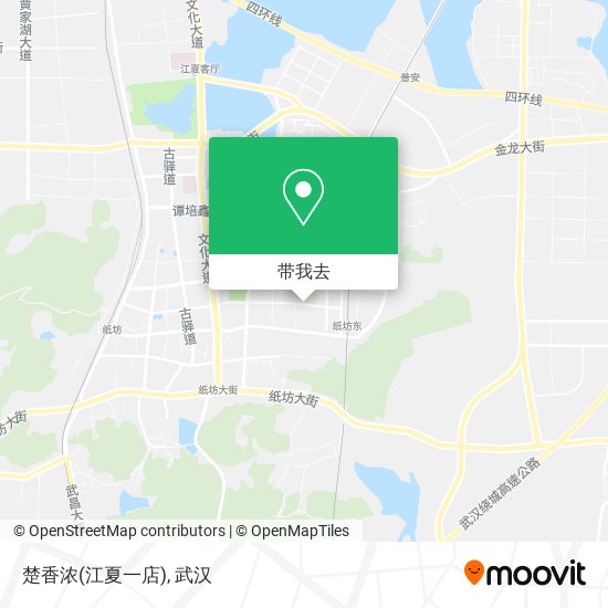 楚香浓(江夏一店)地图