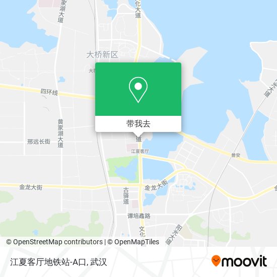 江夏客厅地铁站-A口地图