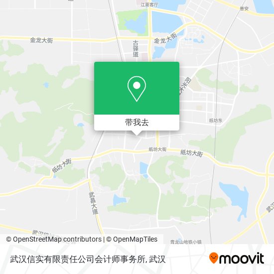 武汉信实有限责任公司会计师事务所地图
