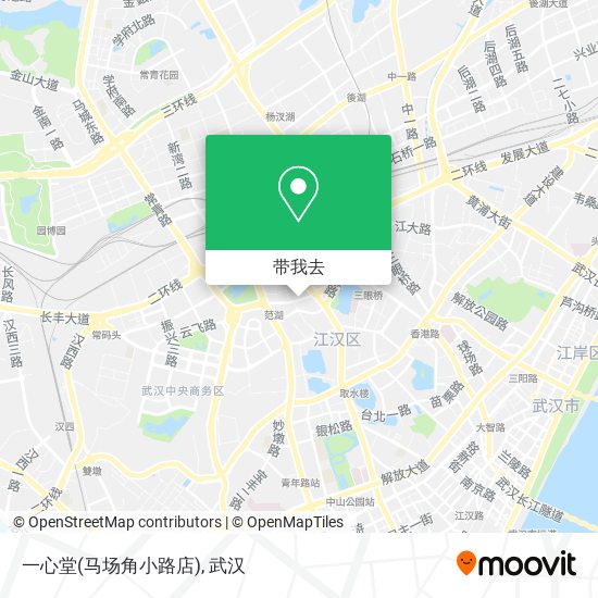 一心堂(马场角小路店)地图