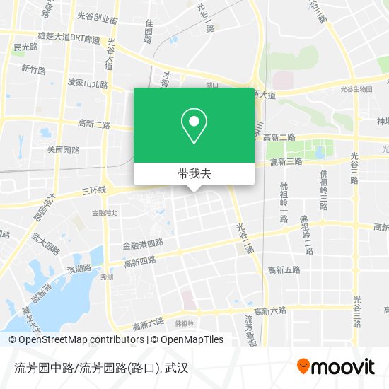 流芳园中路/流芳园路(路口)地图