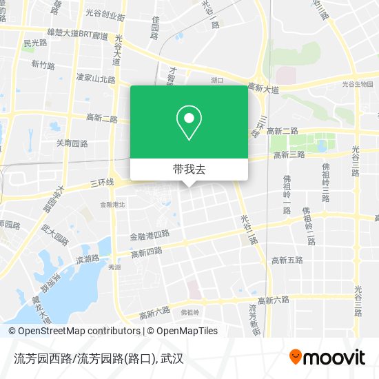 流芳园西路/流芳园路(路口)地图