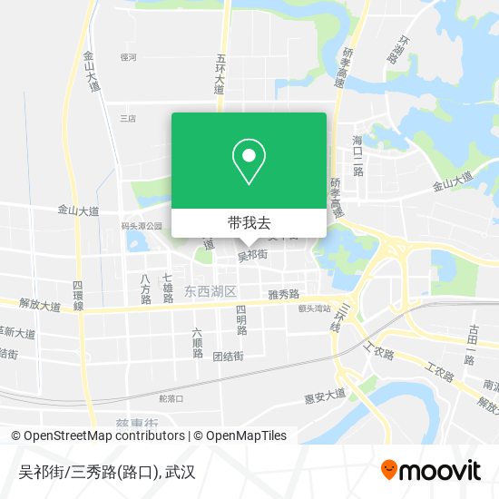 吴祁街/三秀路(路口)地图