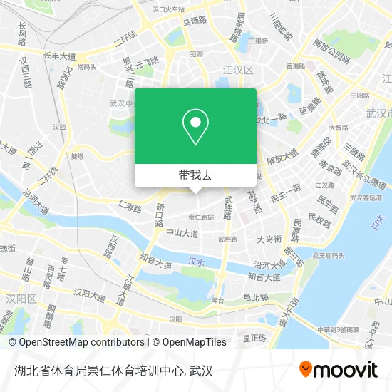 湖北省体育局崇仁体育培训中心地图