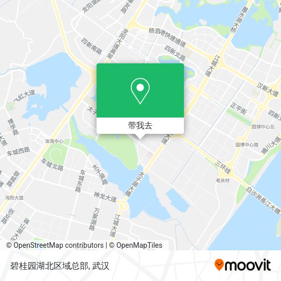 碧桂园湖北区域总部地图