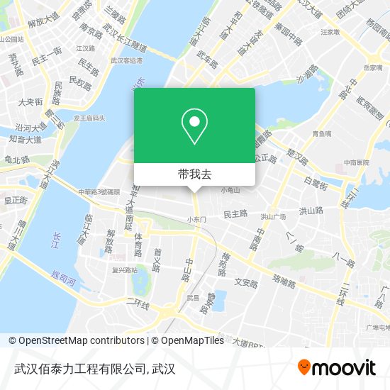 武汉佰泰力工程有限公司地图