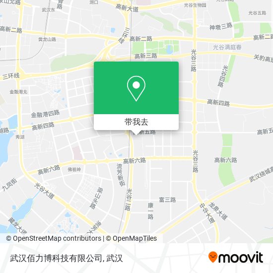 武汉佰力博科技有限公司地图