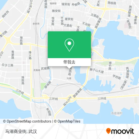 马湖商业街地图