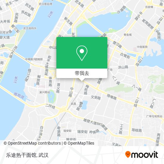 乐途热干面馆地图