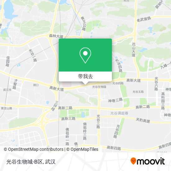 光谷生物城-B区地图