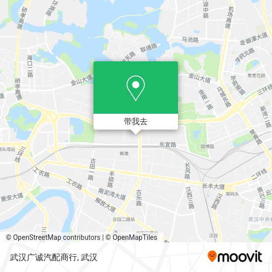 武汉广诚汽配商行地图