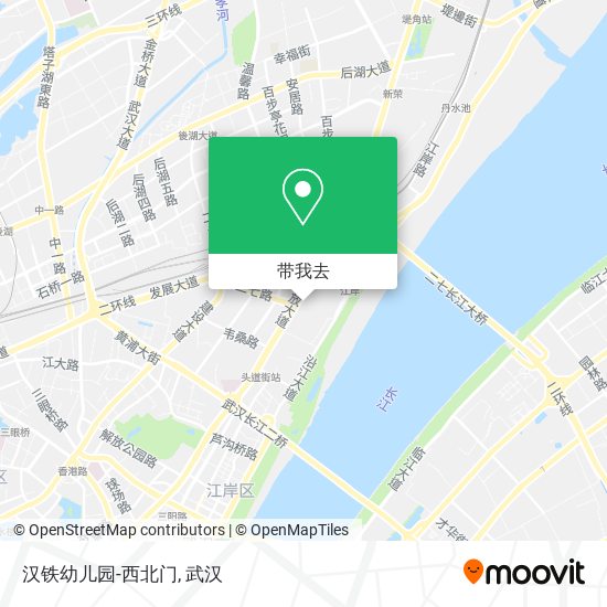 汉铁幼儿园-西北门地图