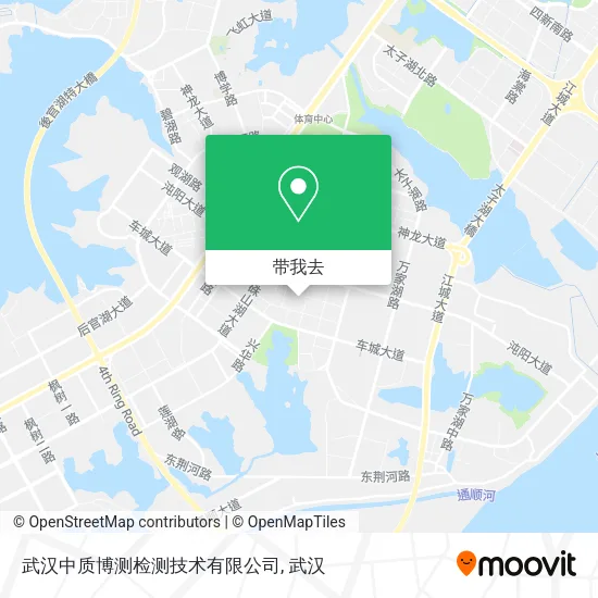 武汉中质博测检测技术有限公司地图
